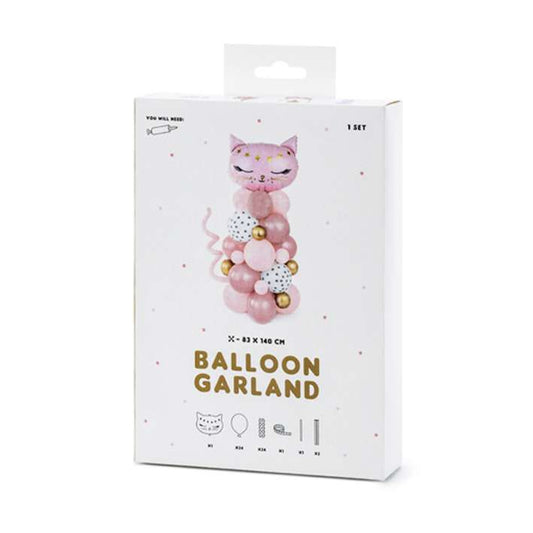 1 Ballonset - Ballon Bouquet - Kitty Cat - Luftballon-Welt 