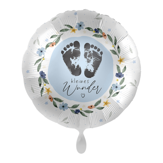 1 Balloon - Baby Boy - Kleines Wunder - GER - Luftballon-Welt 