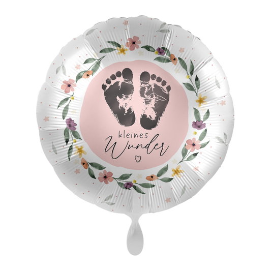 1 Balloon - Baby Girl - Kleines Wunder - GER - Luftballon-Welt 