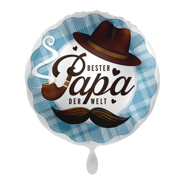 1 Balloon - Best Dad of the World - GER - Luftballon-Welt