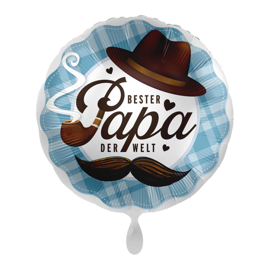 1 Balloon - Best Dad of the World - GER - Luftballon-Welt 