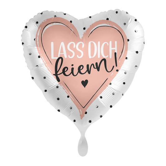 1 Balloon - Glossy - Lass Dich feiern - GER - Luftballon-Welt 