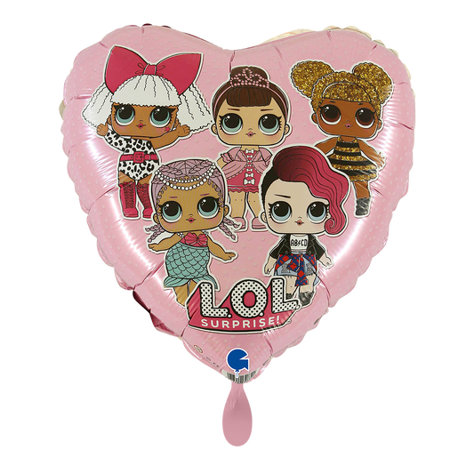 1 Balloon - LOL Surprise Pink