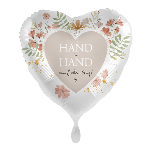 1 Balloon - Natural Flower Love - GER - Luftballon-Welt