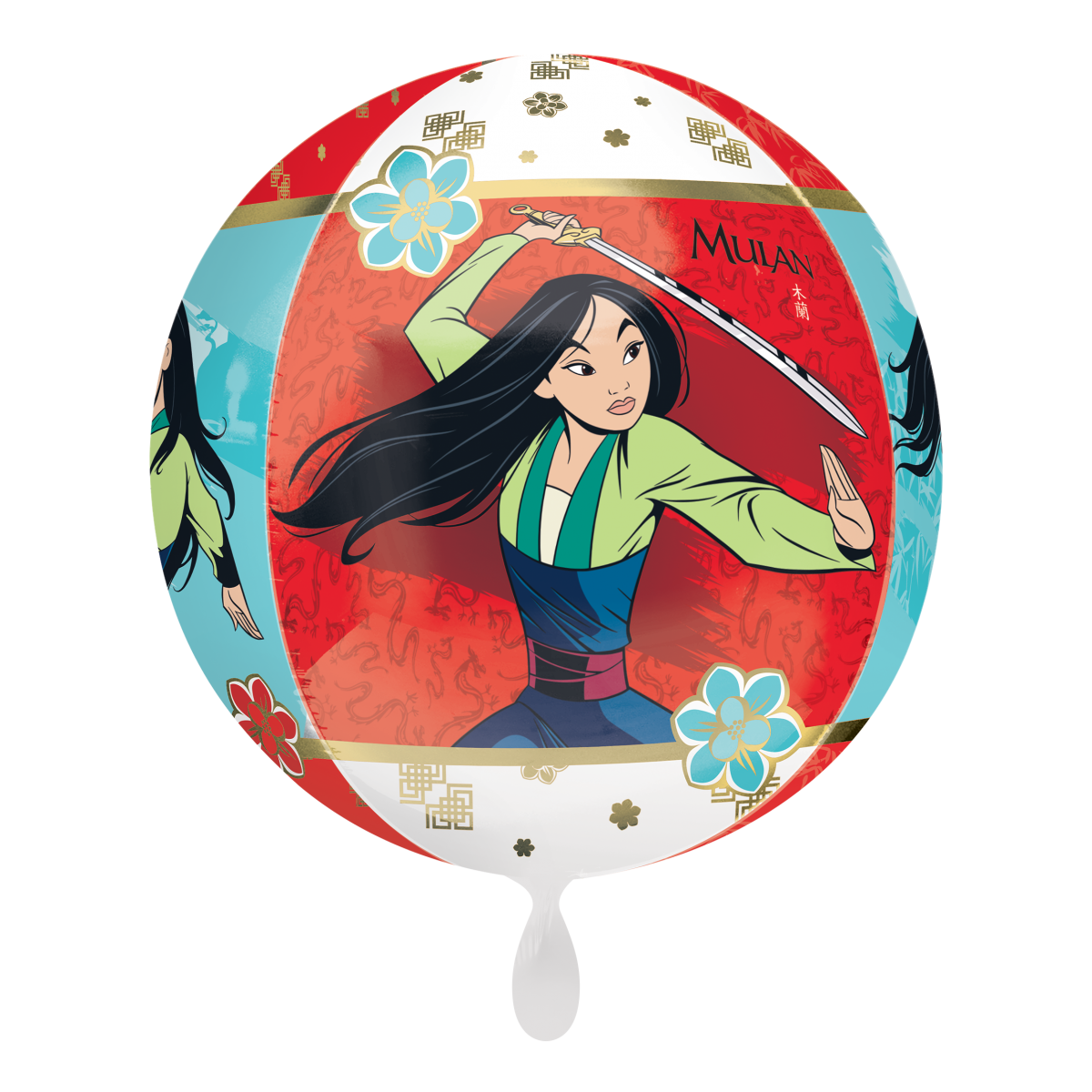 1 Balloon - Orbz® - Mulan - Luftballon-Welt