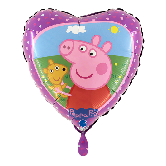 1 Balloon - Peppa Pig e Teddy