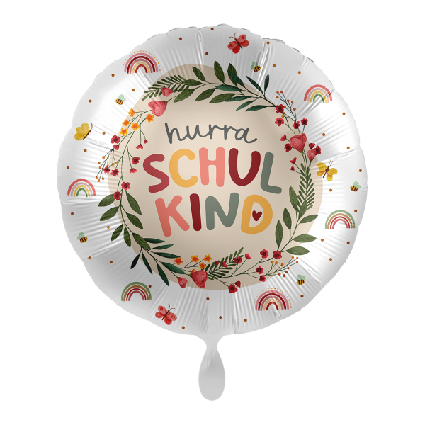 1 Balloon - School - Einschulung Boho - GER - Luftballon-Welt
