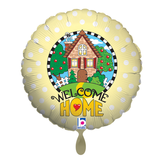1 Balloon - Welcome Home Yellow - Luftballon-Welt