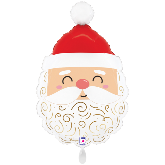 1 Balloon XXL - Joyful Santa - Luftballon-Welt 
