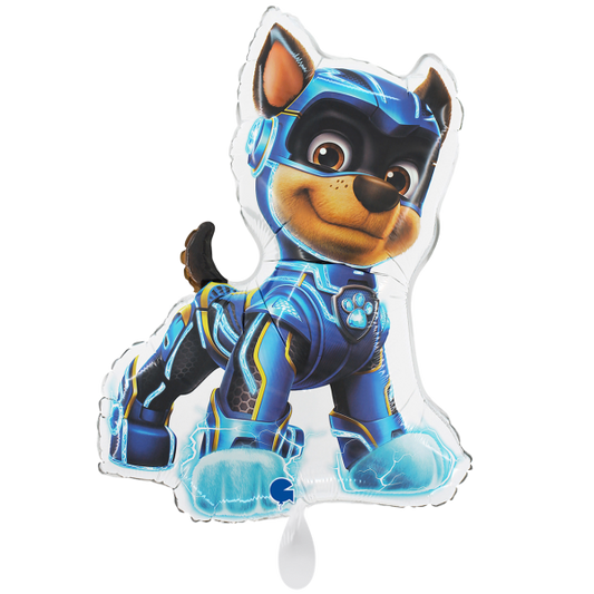 1 Balloon XXL - Paw Patrol Mighty Pups - Chase White