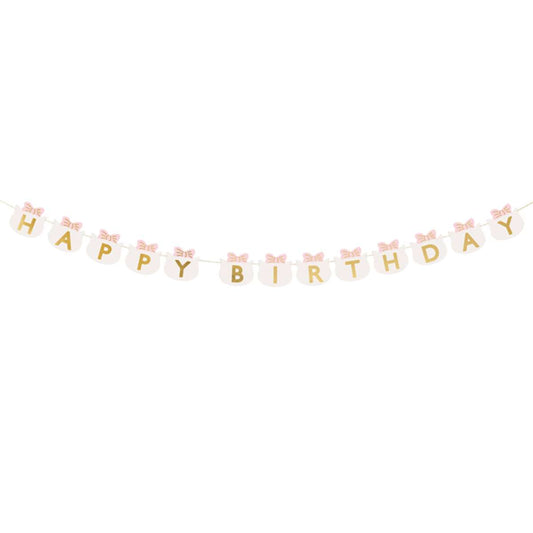 1 Bannergirlande - Happy Birthday Horses - Luftballon-Welt