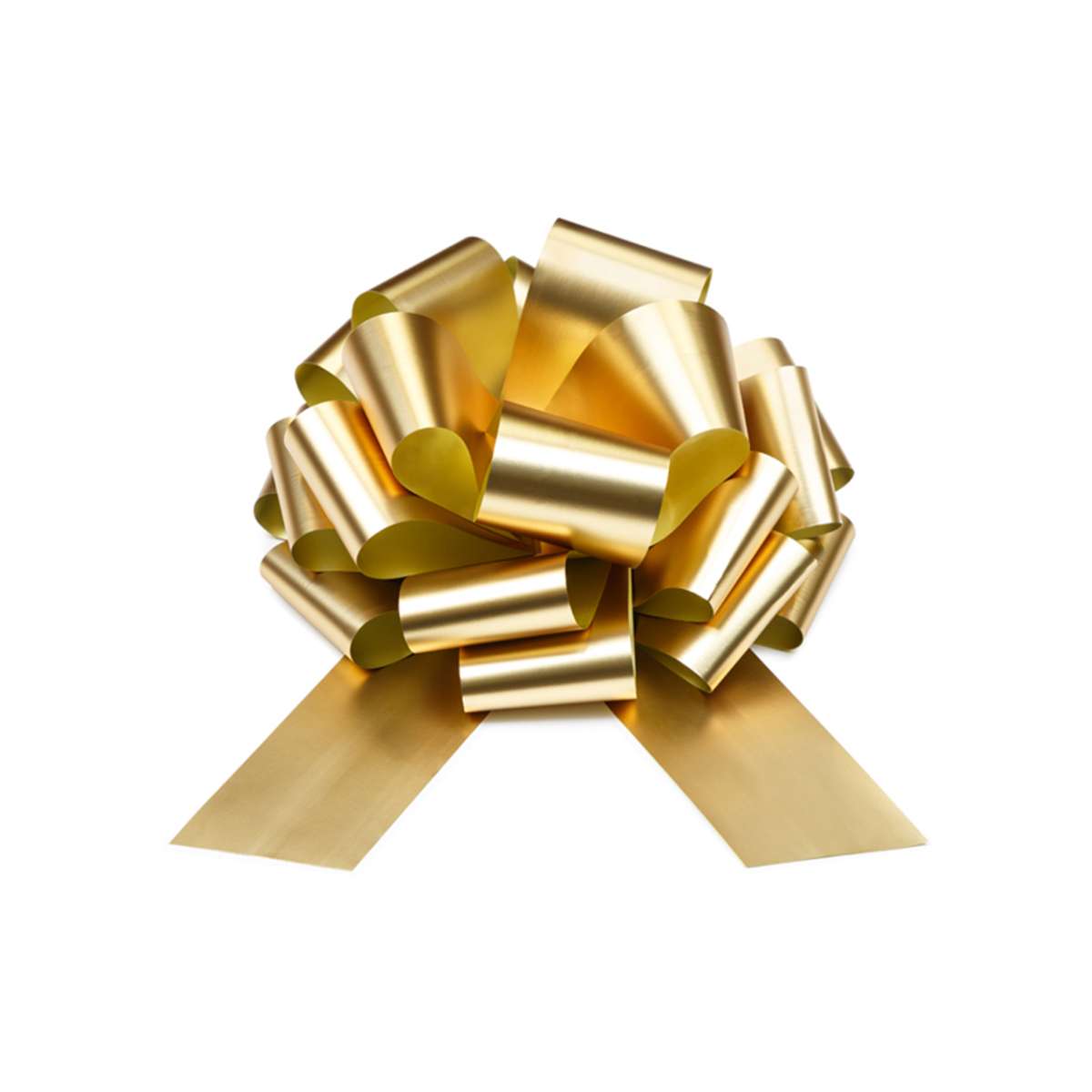 1 Dekoschleife XL - DIY - Gold - Luftballon-Welt