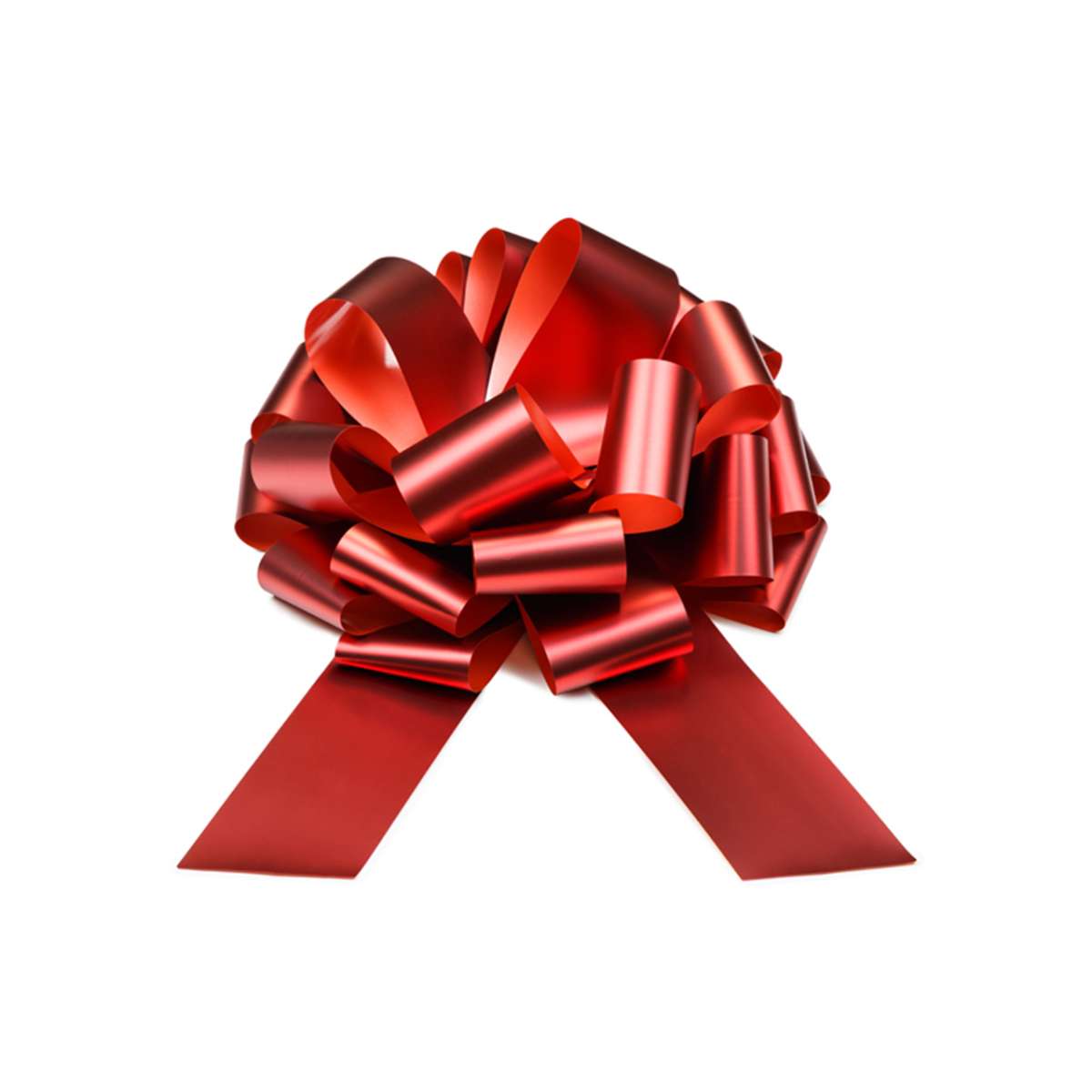 1 Dekoschleife XL - DIY - Rot - Luftballon-Welt