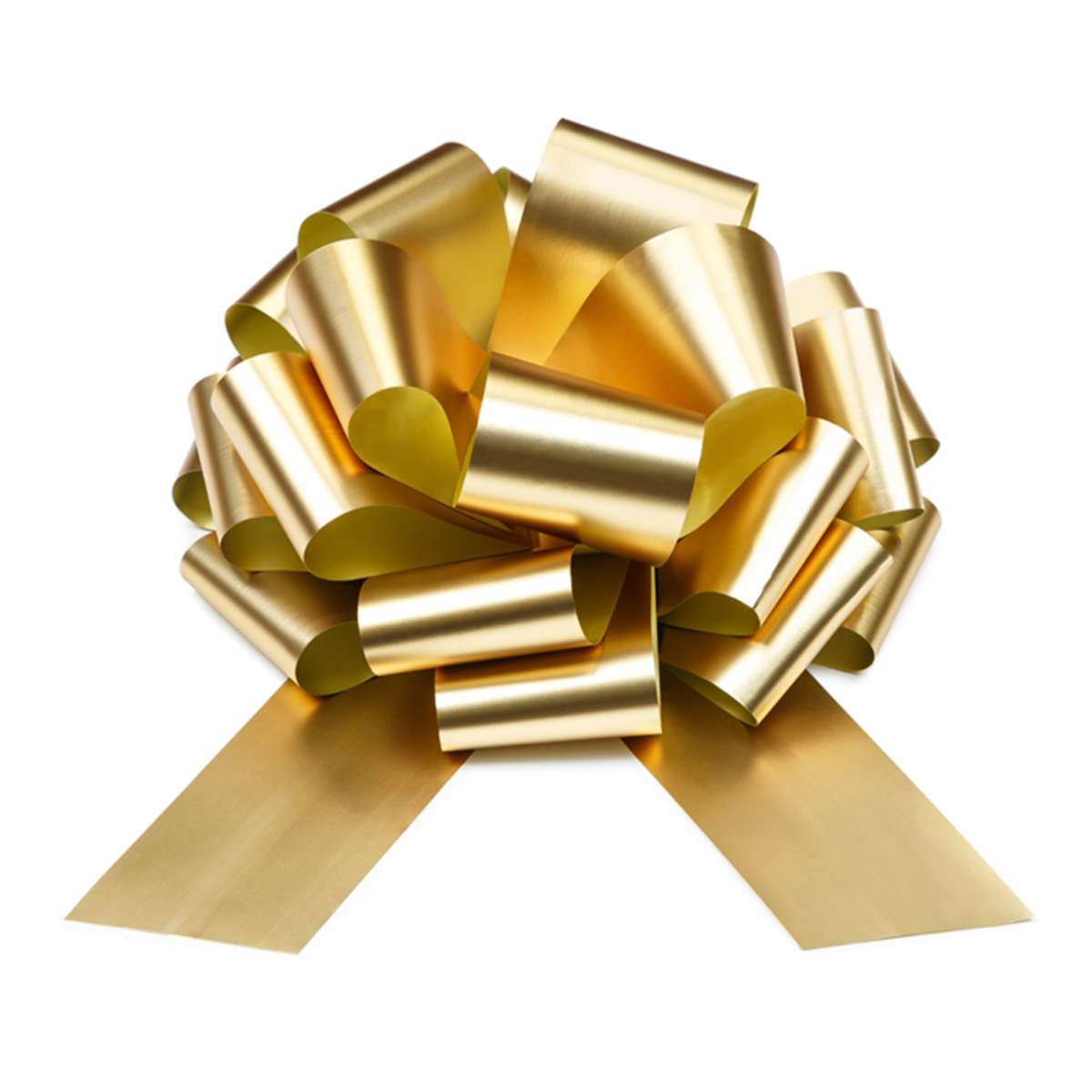 1 Dekoschleife XXL - DIY - Gold - Luftballon-Welt