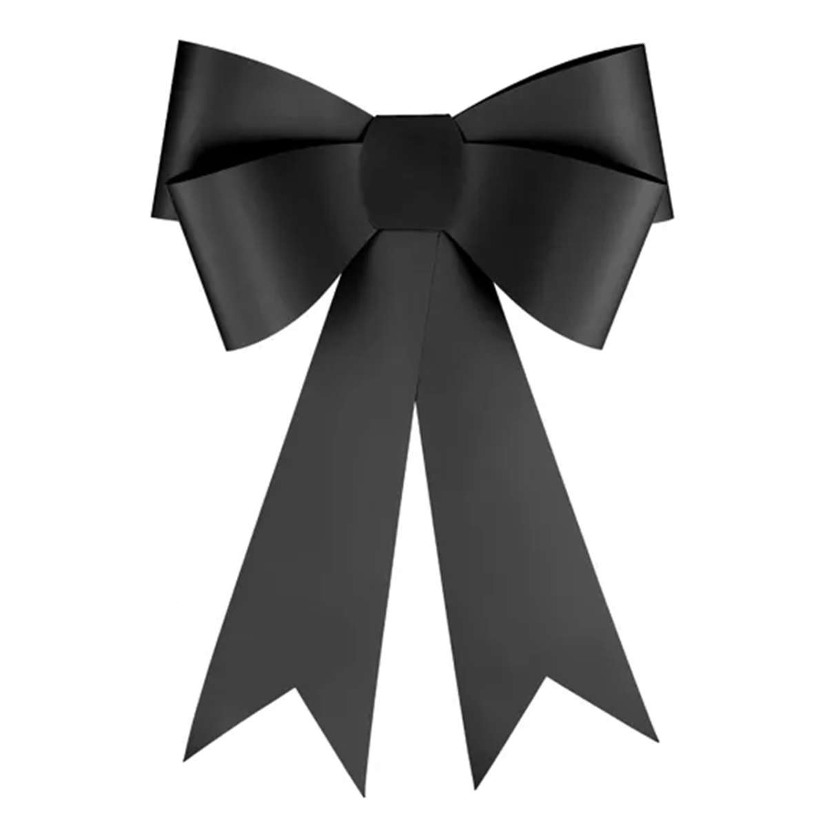 1 Dekoschleife XXL - DIY - Schwarz - Luftballon-Welt