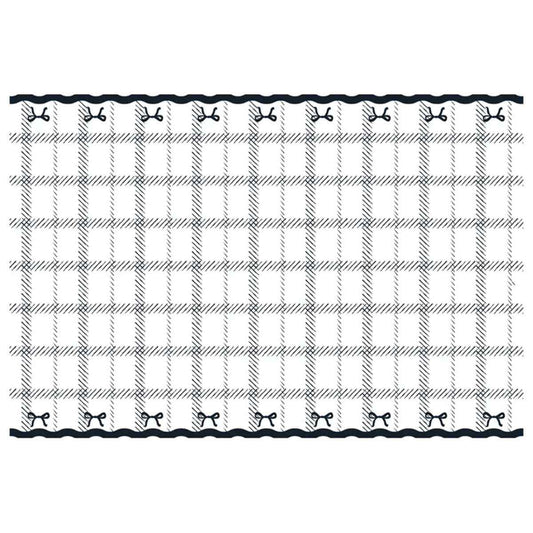 1 Papiertischdecke - Schleifen