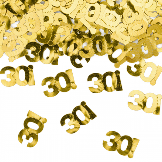 15g Metallickonfetti - 30 Gold - Luftballon-Welt