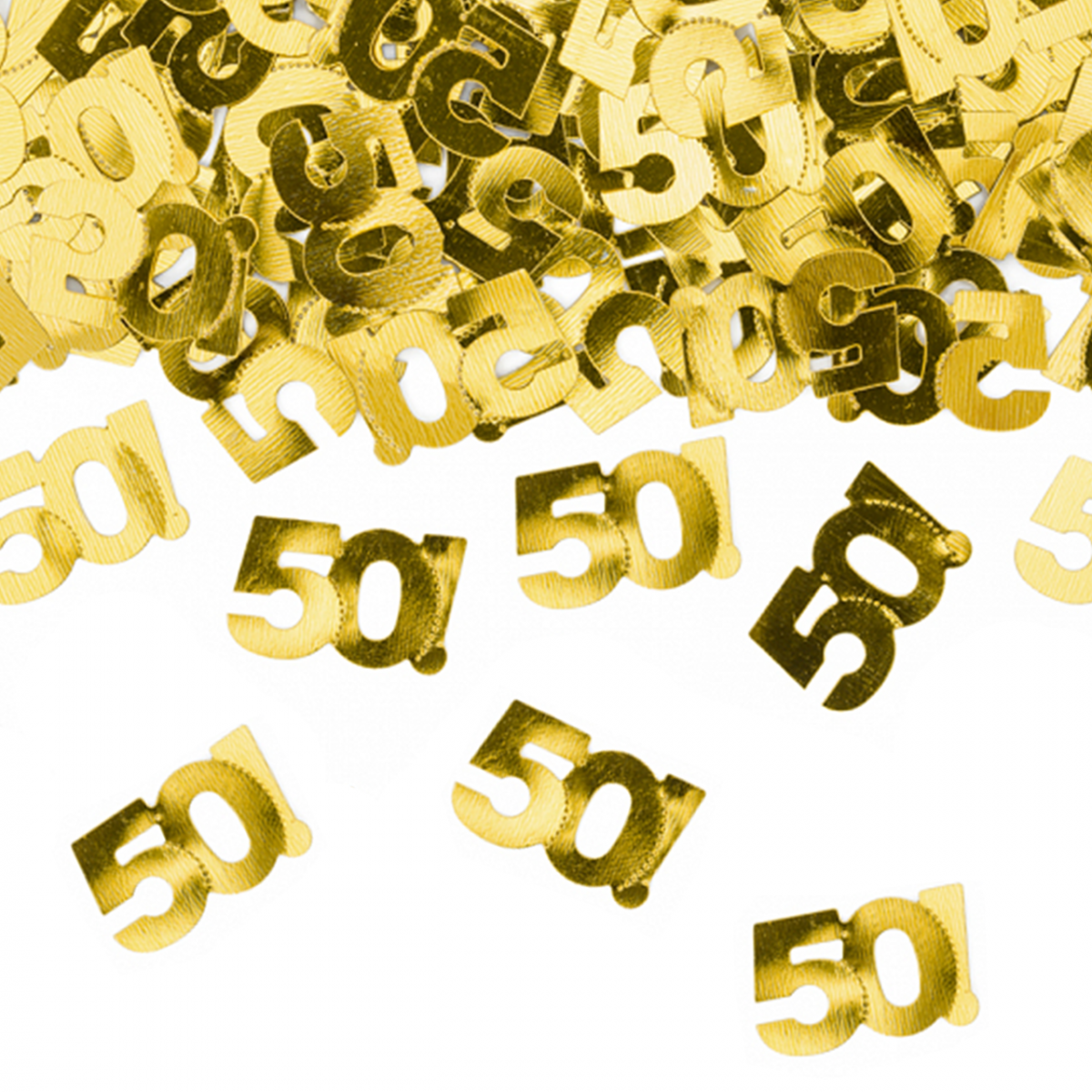 15g Metallickonfetti - 50 Gold - Luftballon-Welt