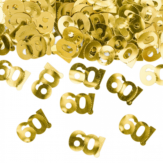 15g Metallickonfetti - 60 Gold - Luftballon-Welt