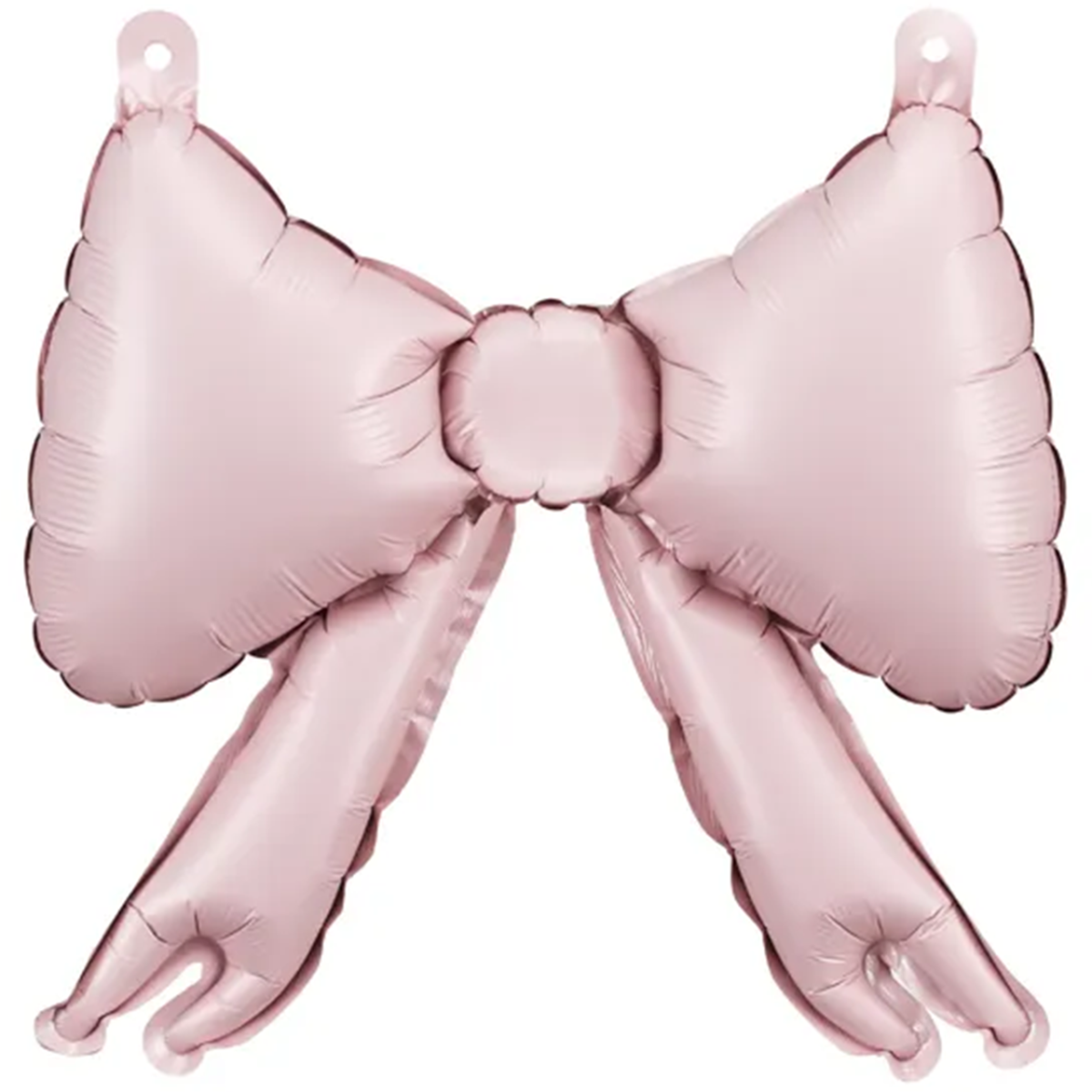 5 Folienballons für Girlanden in Schleifenform - Powder Pink