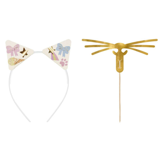 5 Haarreifen Set - Kitty - Luftballon-Welt 