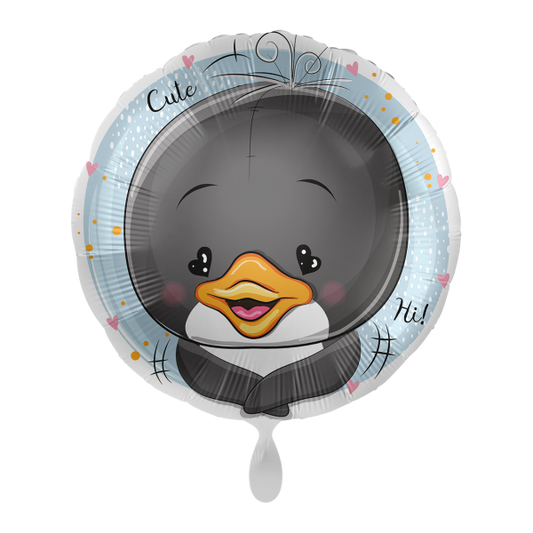 1 Balloon - Adorable Penguin - ENG - Luftballon-Welt