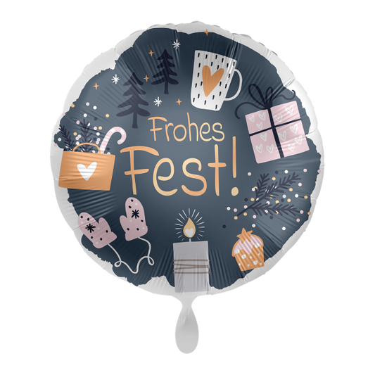 1 Balloon - Cozy Xmas - GER - Luftballon-Welt