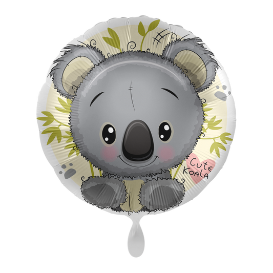 1 Balloon - Cute Koala Bear - ENG - Luftballon-Welt