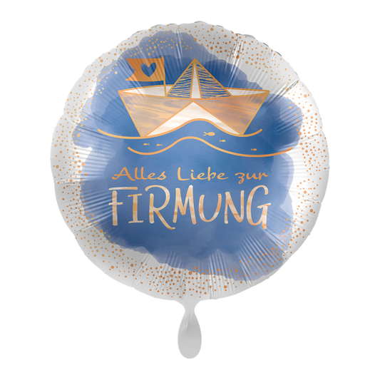 1 Ballon - Firmung Segelschiff - Luftballon-Welt 