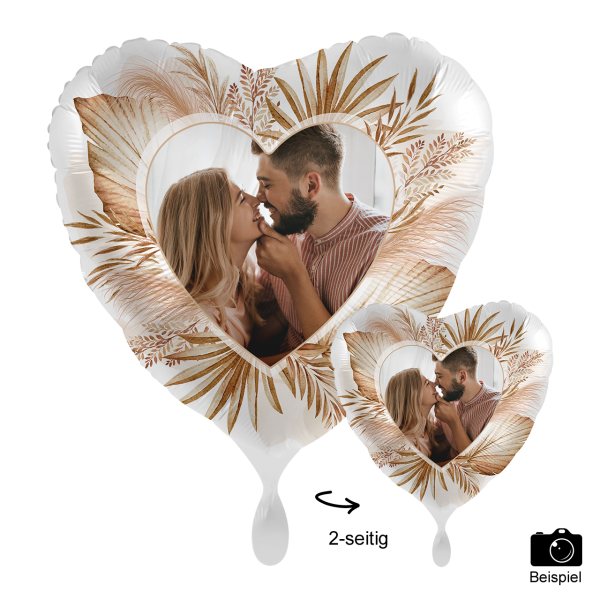 1 Ballon mit Foto - Boho Dream - Luftballon-Welt
