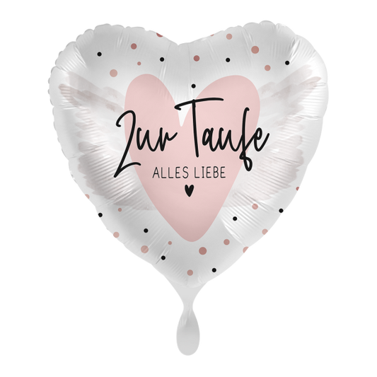 1 Balloon -Alles Liebe zur Taufe - Luftballon-Welt