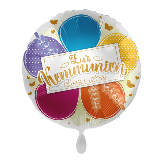 1 Balloon - Communion Flower - Luftballon-Welt