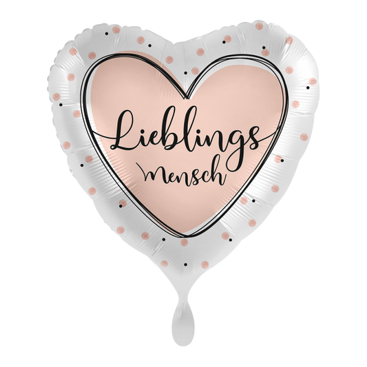 1 Balloon - Lieblings Mensch - Luftballon-Welt 