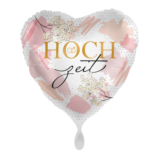 1 Ballon - Hochzeit Shine Rose - Luftballon-Welt 
