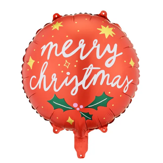 1 Ballon - Merry Christmas - Luftballon-Welt 