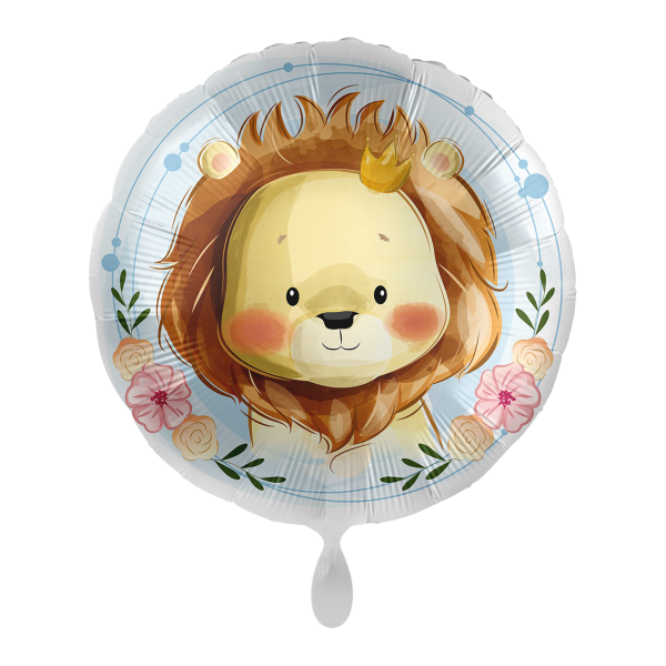 1 Balloon - Cute Lion - UNI - Luftballon-Welt