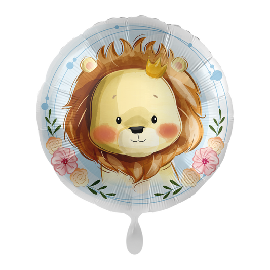 1 Balloon - Cute Lion - UNI - Luftballon-Welt