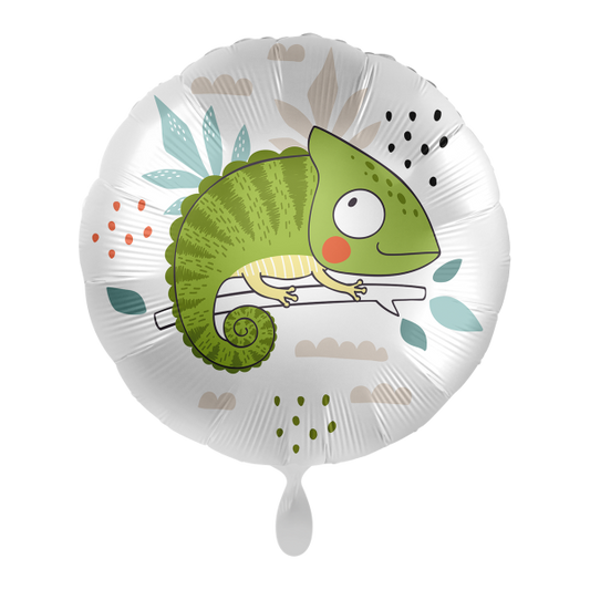 1 Balloon - Jungle Chameleon - UNI - Luftballon-Welt