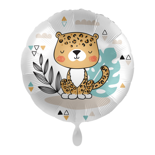 1 Balloon - Jungle Leopard - UNI - Luftballon-Welt
