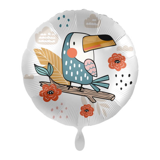 1 Balloon - Jungle Tucan - UNI - Luftballon-Welt