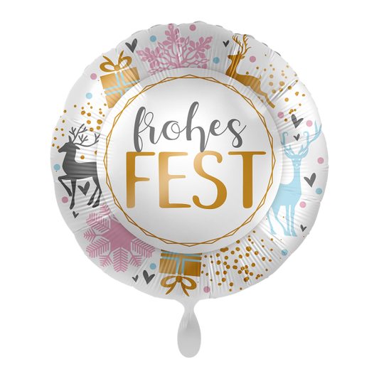 1 Ballon - Frohes Fest - Luftballon-Welt