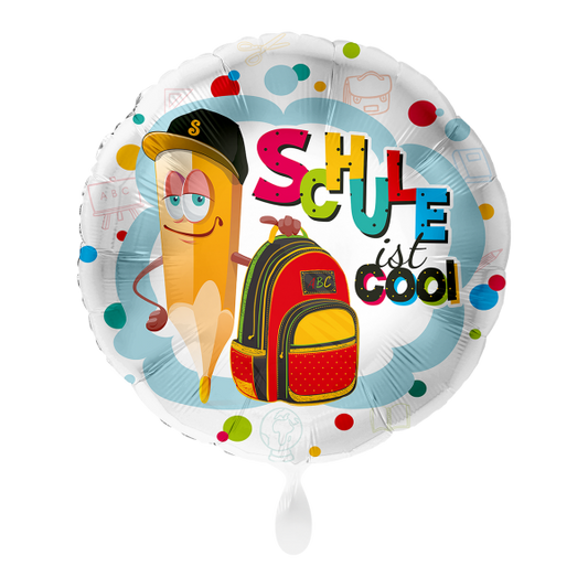 1 Ballon - Schule ist cool - Luftballon-Welt 