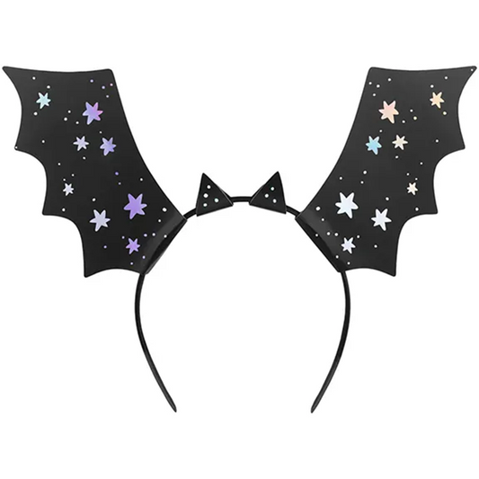 4 Haarreifen - Bats - Luftballon-Welt