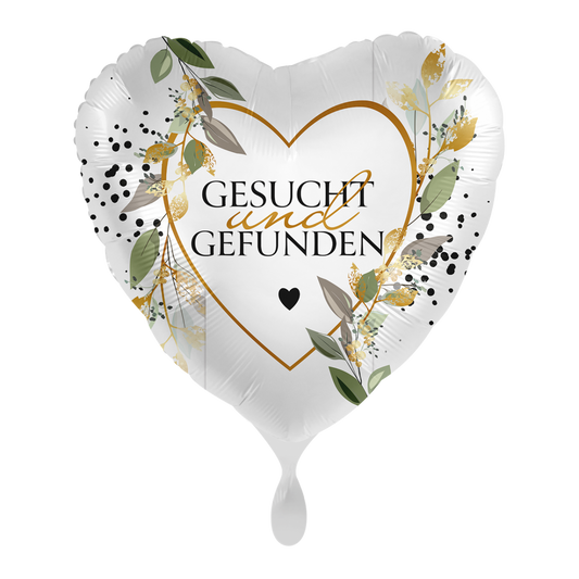 1 Balloon - Mr. & Mrs. Botanical - GER - Luftballon-Welt