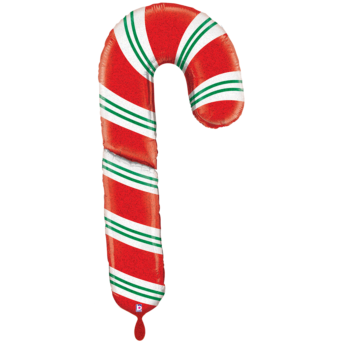 1 Balloon XXL - Special Delivery Candy Cane