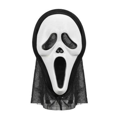 1 Halloween Maske mit Kapuze - Scream - Luftballon-Welt