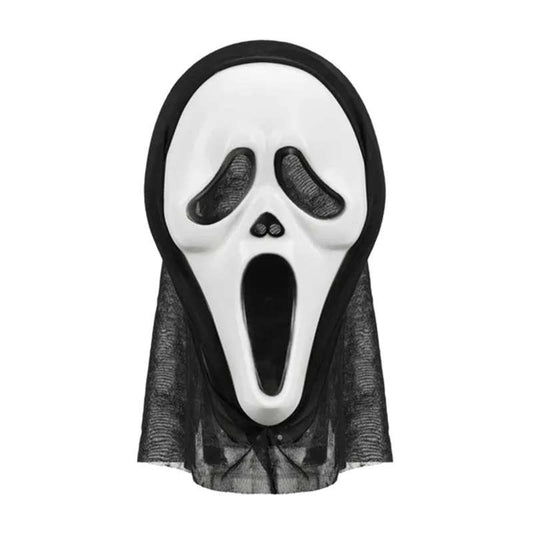 1 Halloween Maske mit Kapuze - Scream - Luftballon-Welt