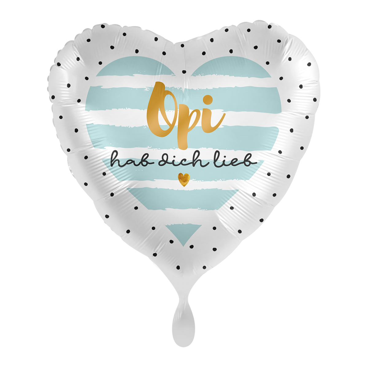 1 Ballon - Opi hab Dich lieb - Luftballon-Welt