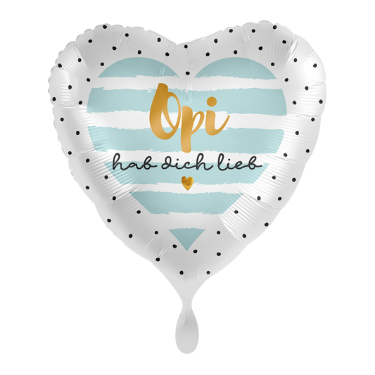 1 Ballon - Opi hab Dich lieb - Luftballon-Welt