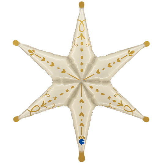 1 Balloon - Deco-Garland Stars